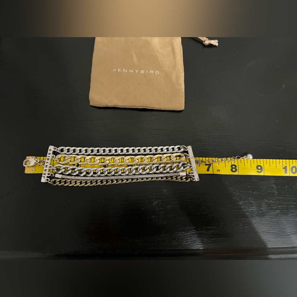 JENNY BIRD MIXED METALS BRACELET - Picture 4 of 8